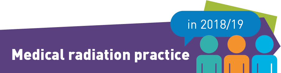 Medical rediation practice in 2018/19